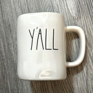 RAE DUNN Artisan Y’ALL coffee beverage mug cup drinkware. New condition. 🇨🇦